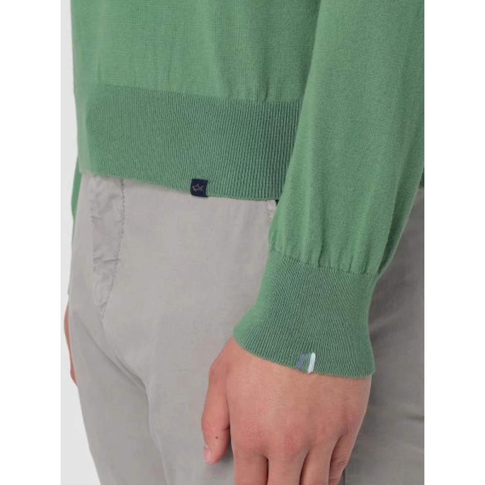 PAUL & SHARK Groene Sweater Collectie Green Heren