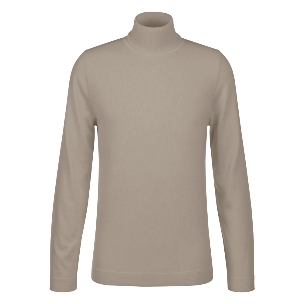 Drykorn Men's Beige Turtlenecks, Xl, Stylish Turtleneck Shirt