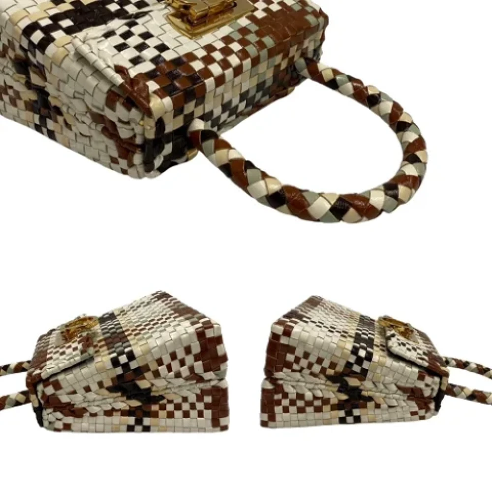 Salvatore Ferragamo Pre-owned Leather handbags Multicolor Dames
