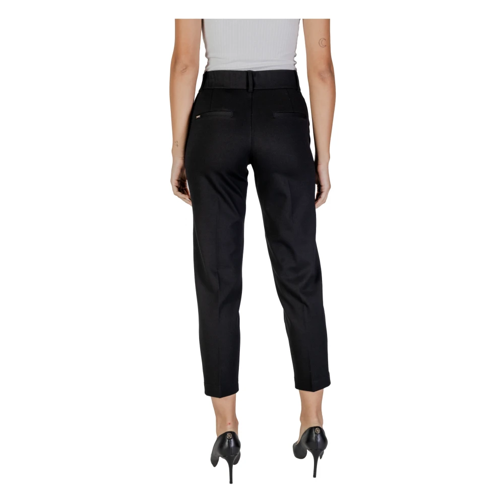 Street One Zwarte Viscose Blend Broek Black Dames