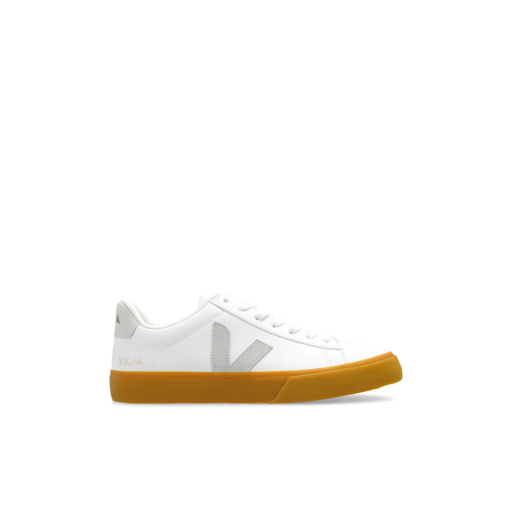 Veja Women's White Sneakers, 5 Uk, Campo Chromefree Leather Trainers
