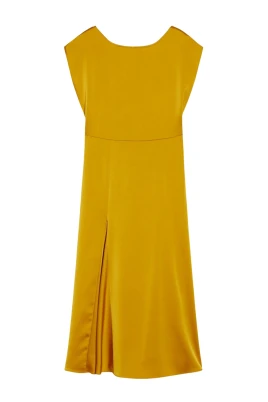 Adele Midi Satin Dress