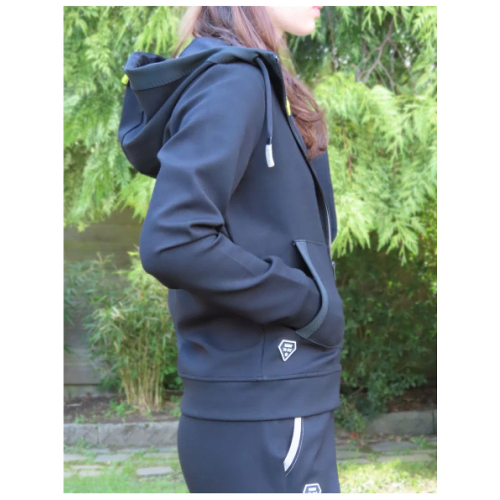 aeronautica militare Born To Fly Jogging Set Black Dames