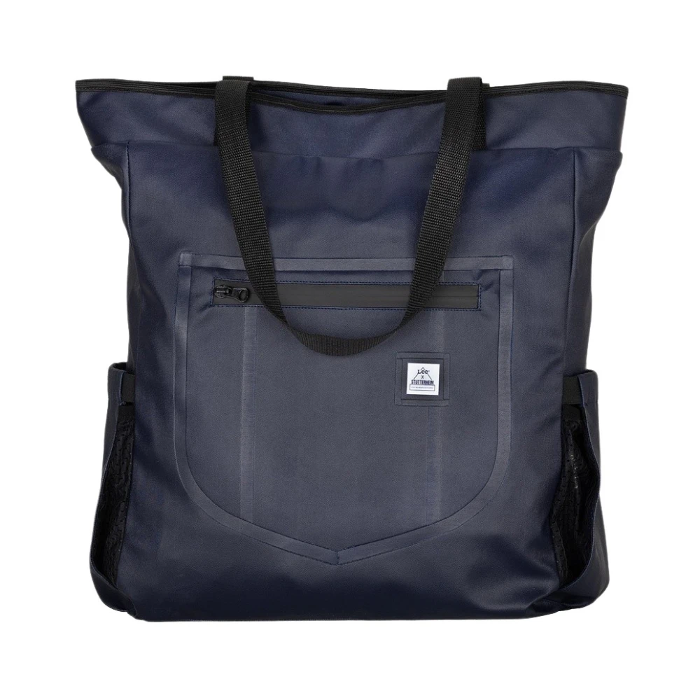 Stutterheim Waterdichte rugzak met laptoptas Blue Unisex