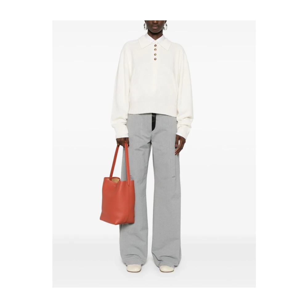 Loulou Studio Stijlvolle Sweater Collectie White Dames