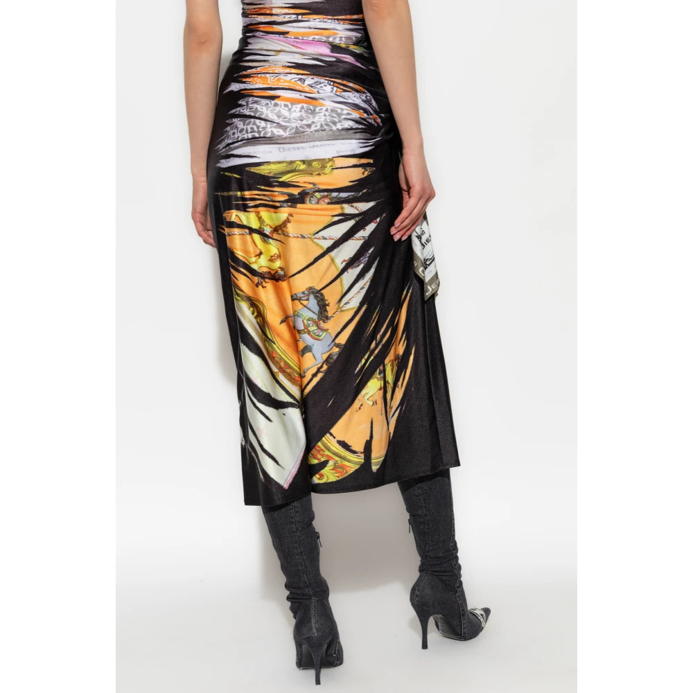 Diesel Rok O-Pary Multicolor Dames