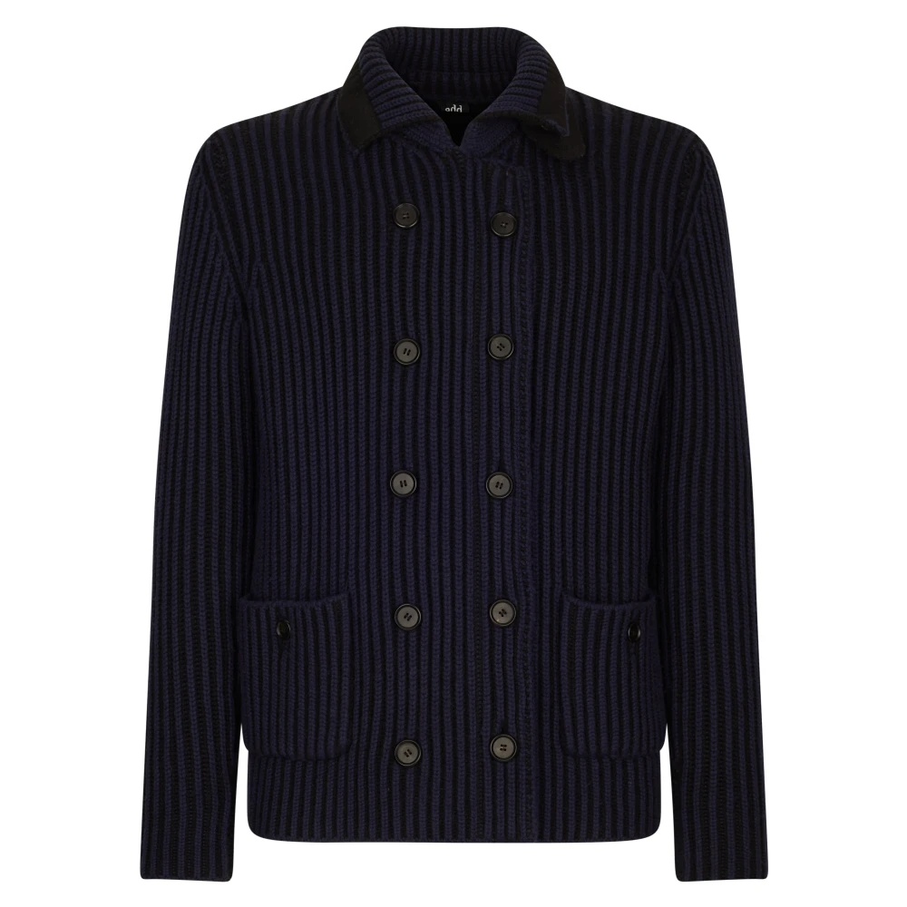 Add Vest IN Dubbelzijdige RIB Blue Heren