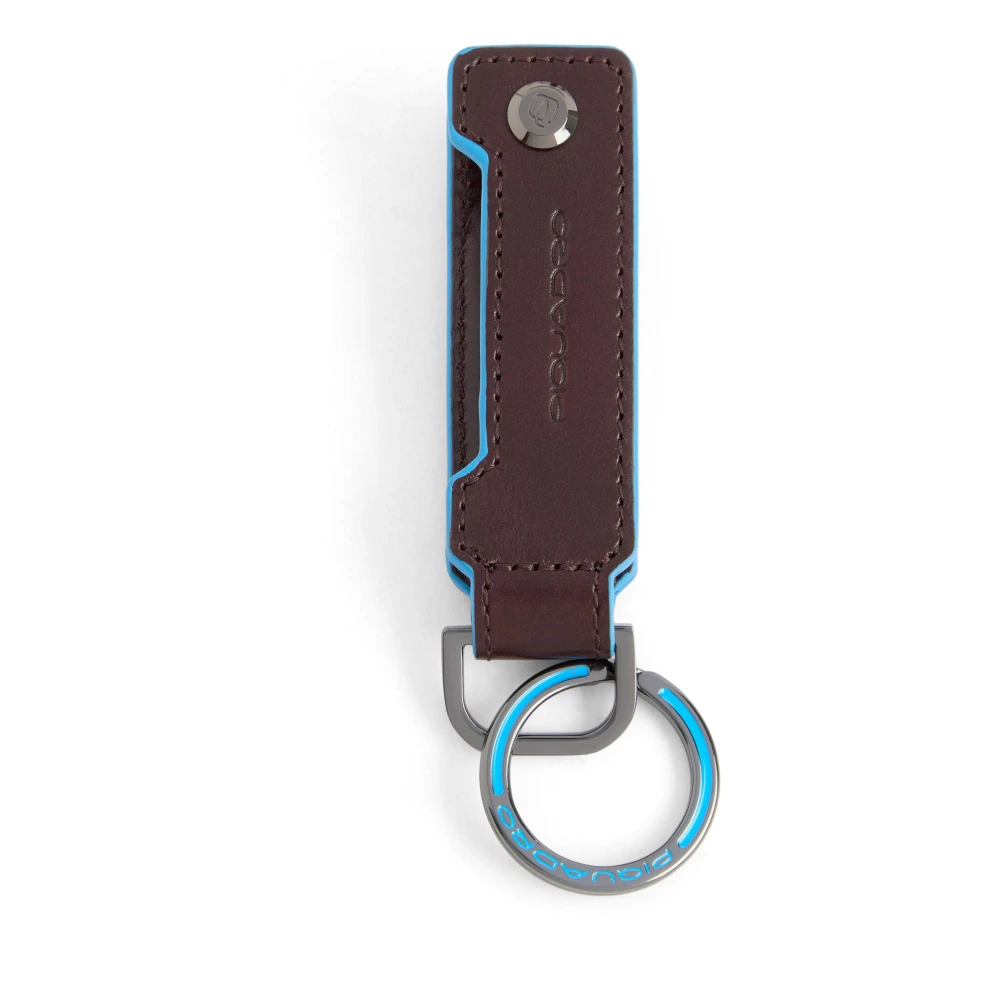 Piquadro Unisex Bruin Pc7089b2mo Leren Sleutelhanger