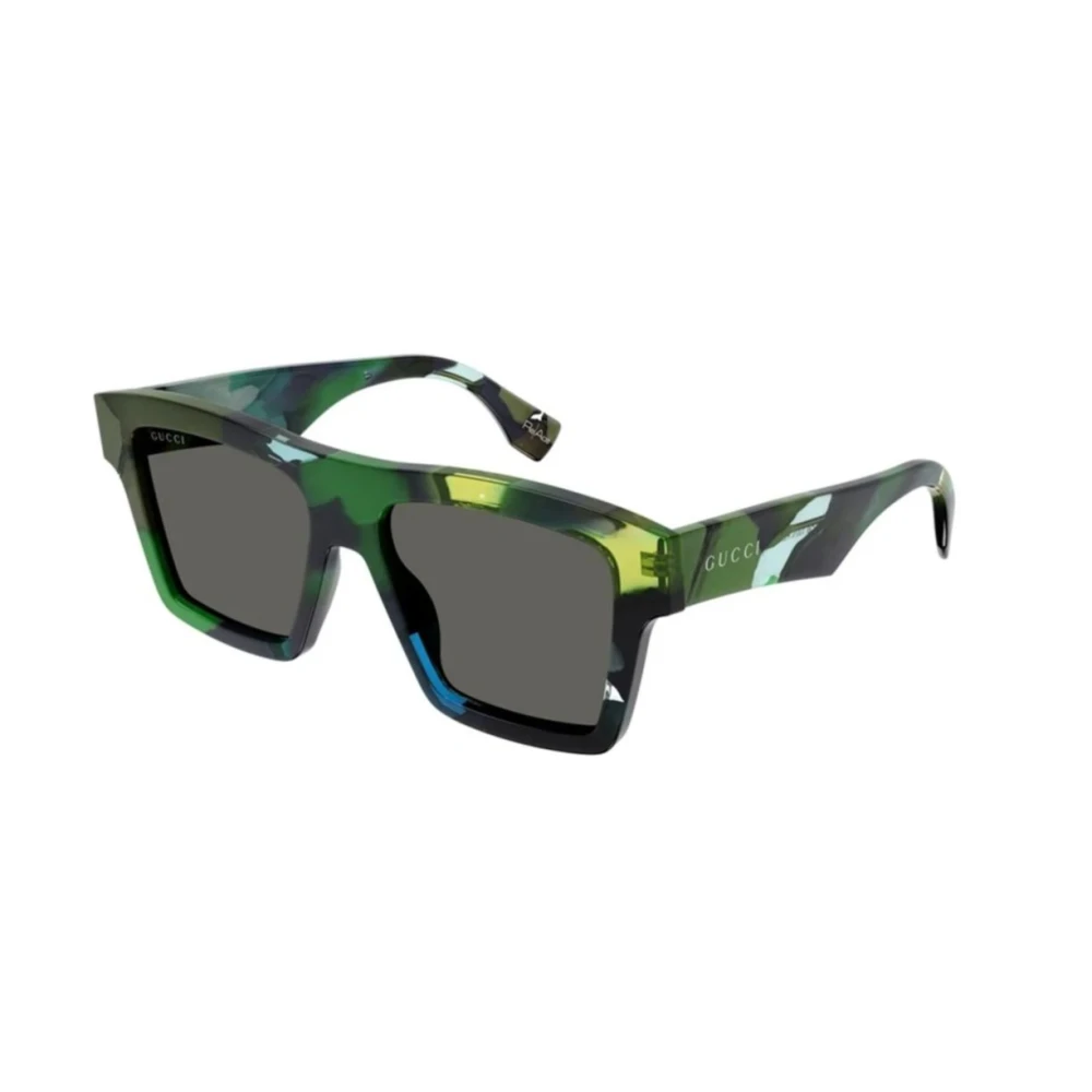 Gucci Unisex Multicolor Sunglasses, 55 Mm, Lettering Pantos Sunglasses