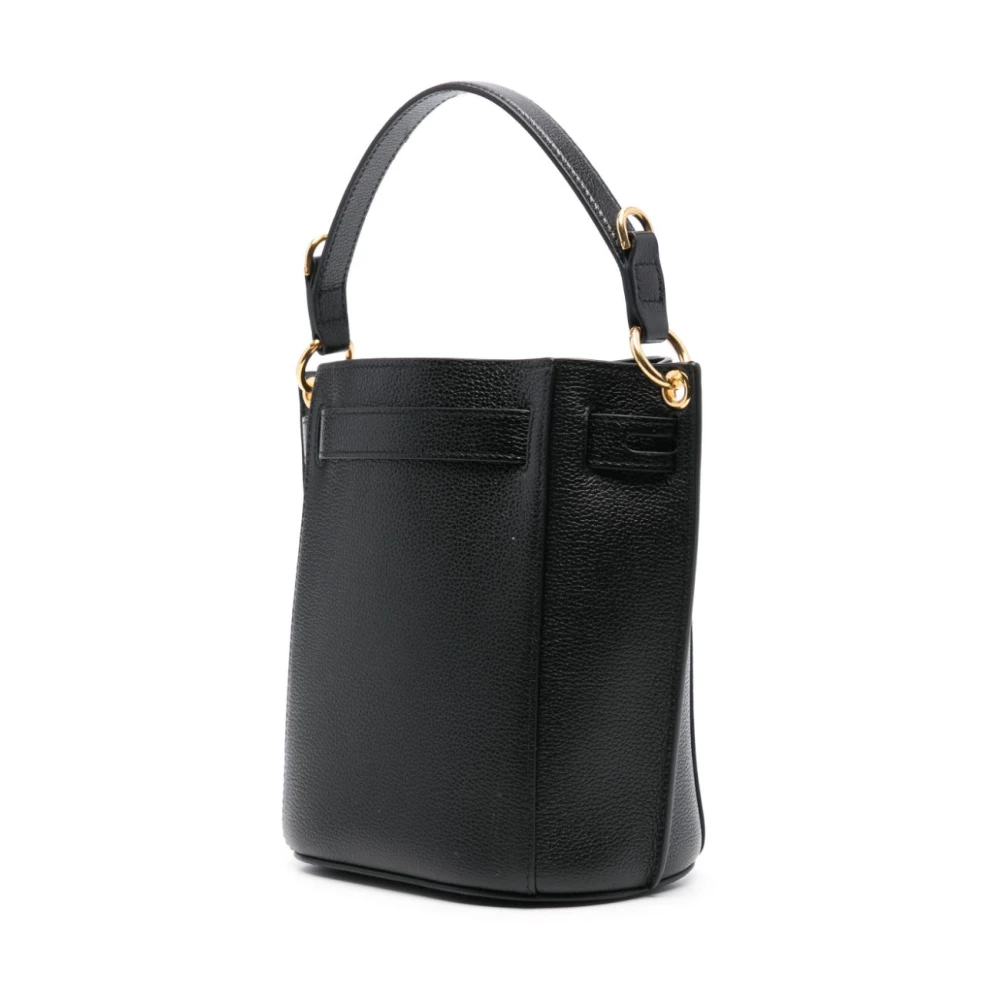 Tom Ford Zwarte Afneembare Handvat Schoudertas Black Dames