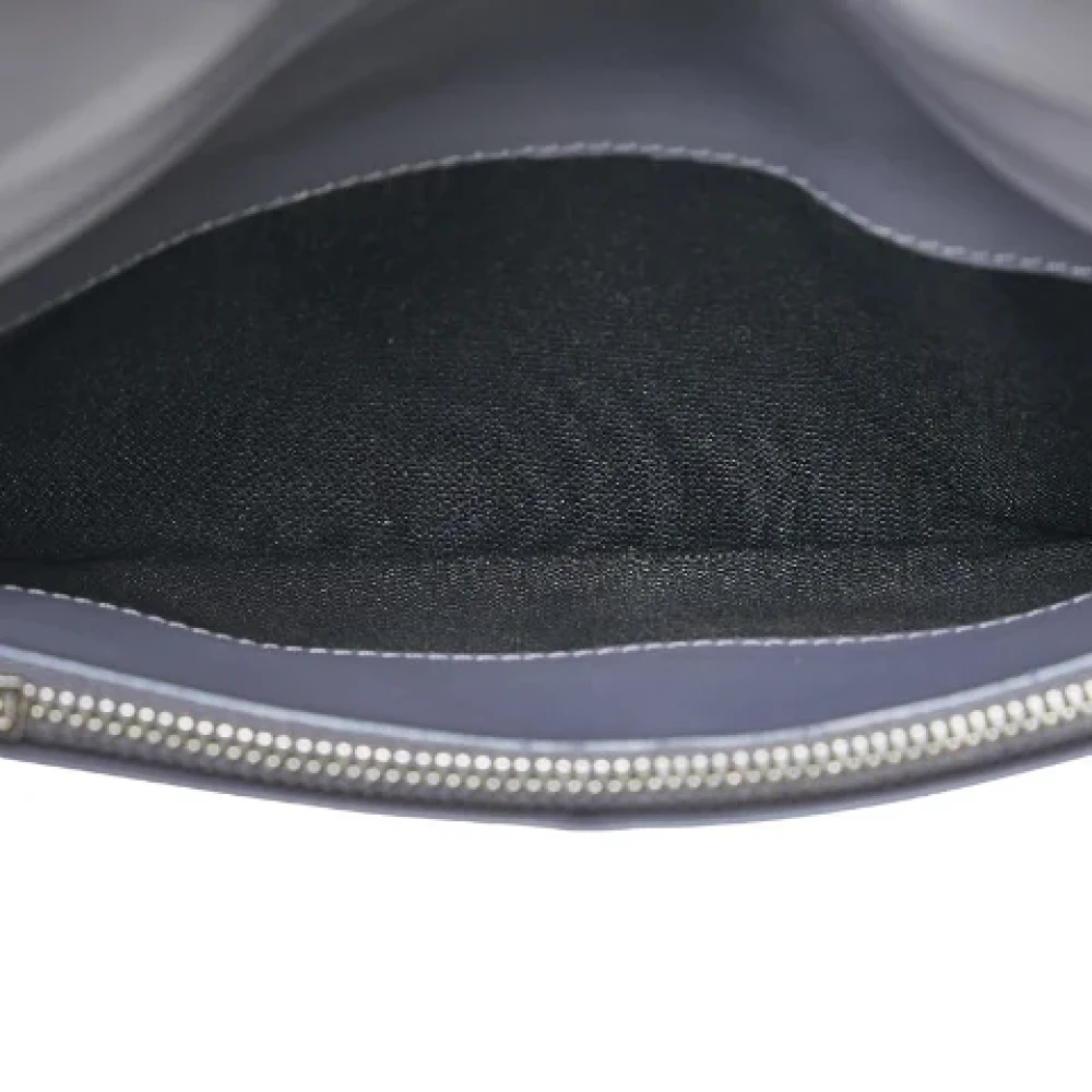 Loewe Pre-owned Leather wallets Black Dames