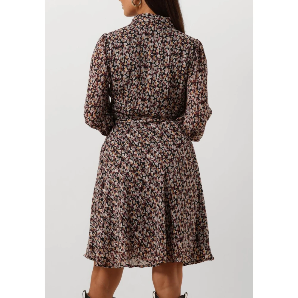 Notre-v Zwarte Mini Jurk Nv-Dolly Multicolor Dames
