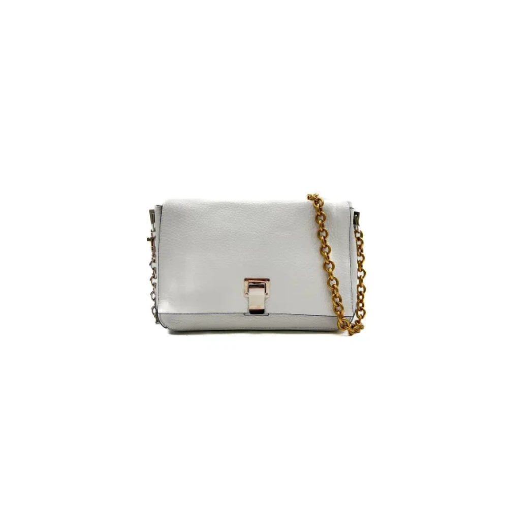 Proenza Schouler Pre-owned Leather shoulder-bags White Dames