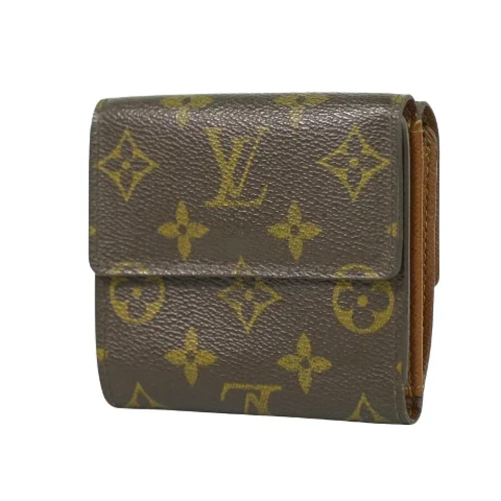 Louis Vuitton Vintage Pre-owned Canvas wallets Brown Dames
