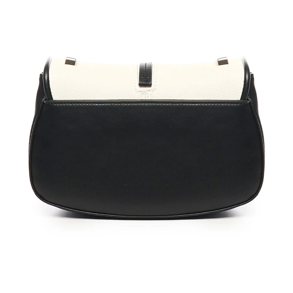 V73 Witte Crossbody Tas met Hangslot Sluiting White Dames