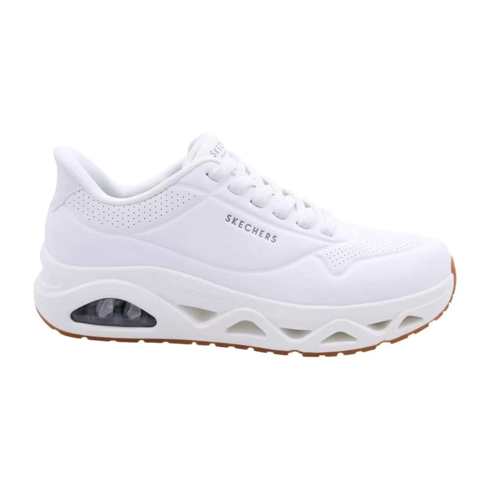 Skechers Men's White Sneakers, 9 Uk, Anijs