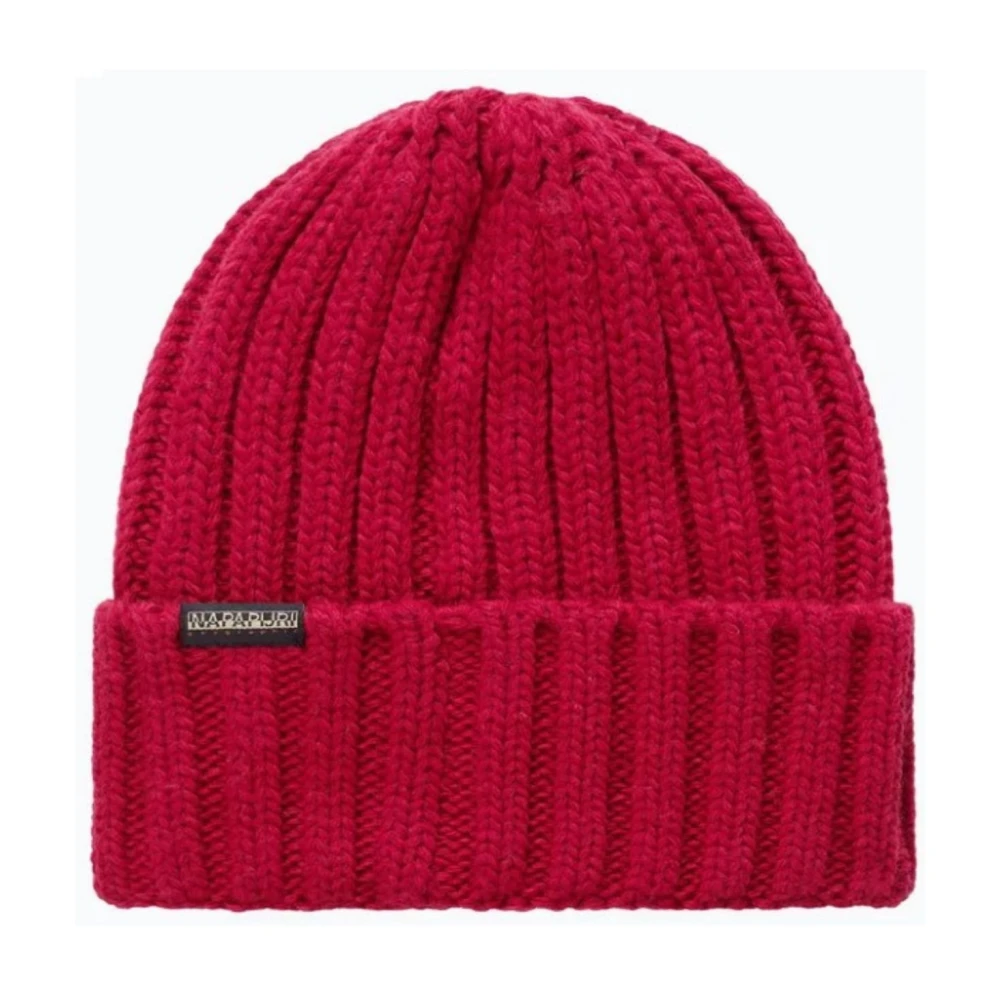Napapijri Heren F-Semiury Beanie Muts Red Heren