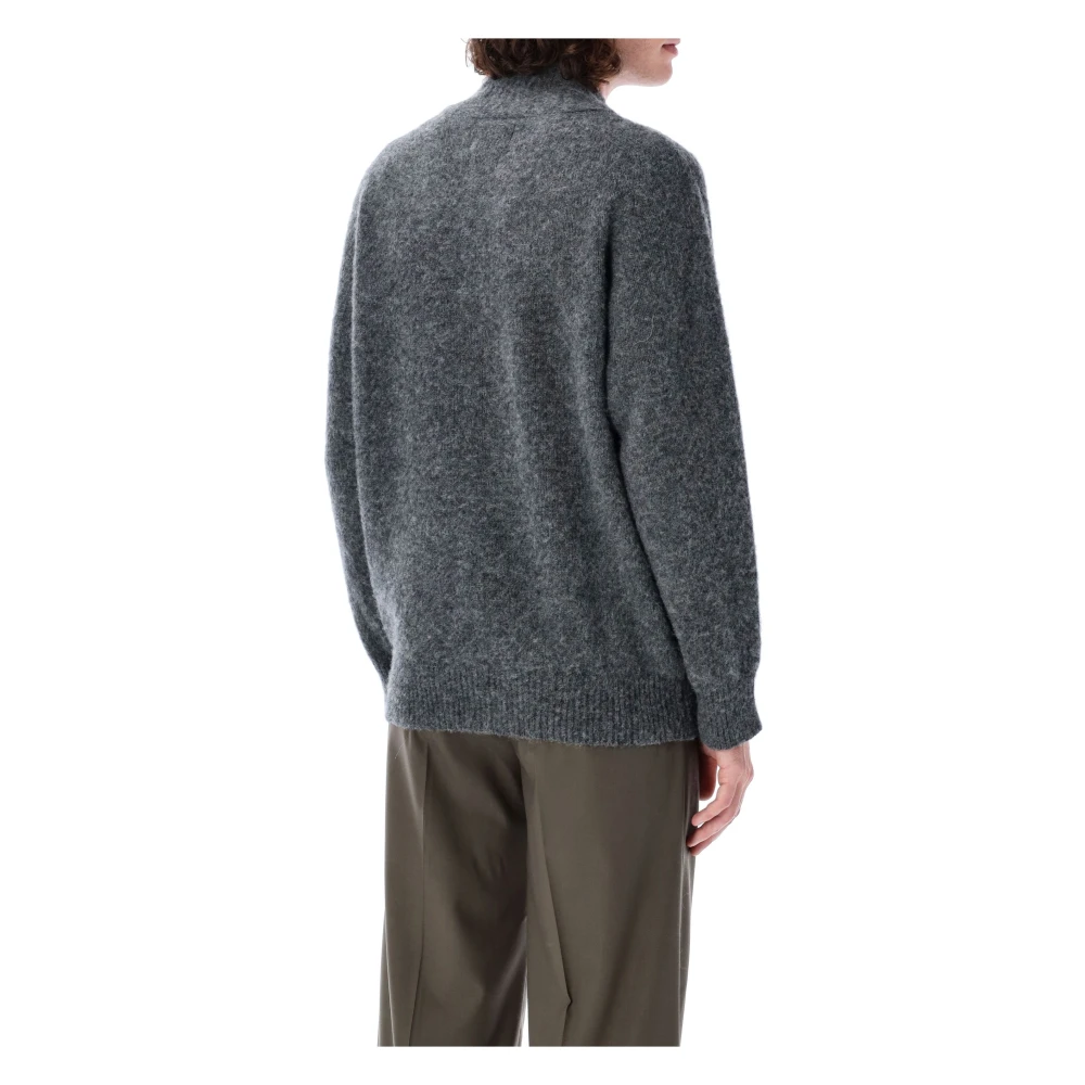 Howlin' Wollen Four Eyes Cardigan Gebreide kleding Aw24 Gray Heren