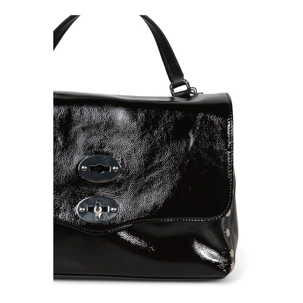Zanellato Zwarte Naxos Postina Tas Black Dames