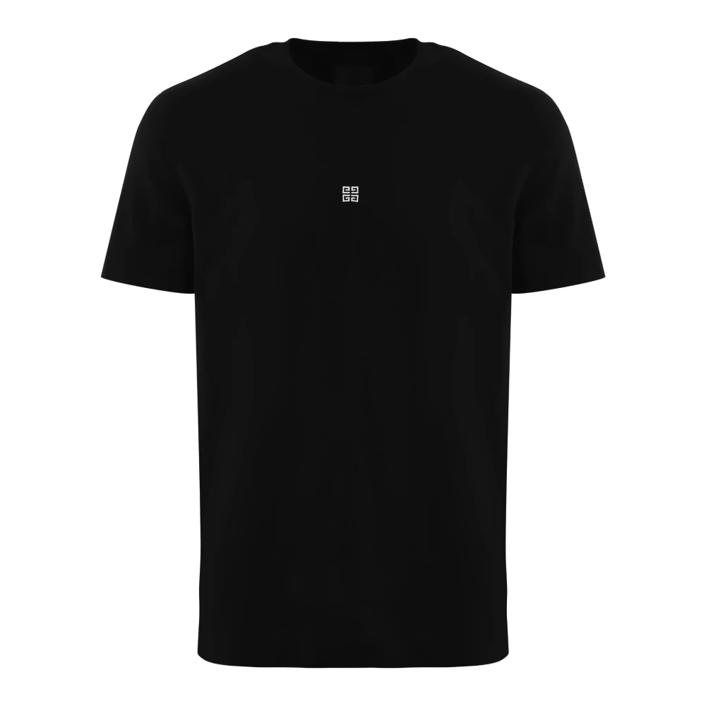 Givenchy Zwarte Slim Fit T-shirts en Polos Black Heren
