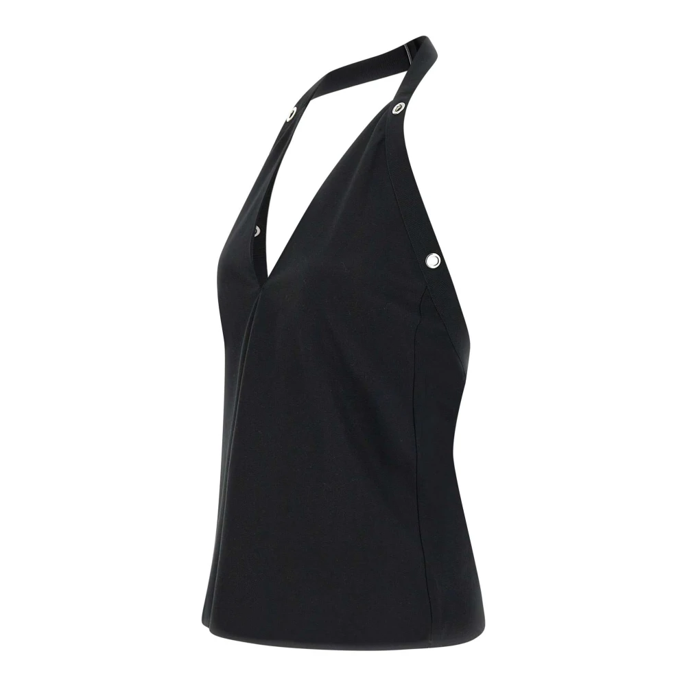 Iceberg Zwarte Halternek Top Black Dames
