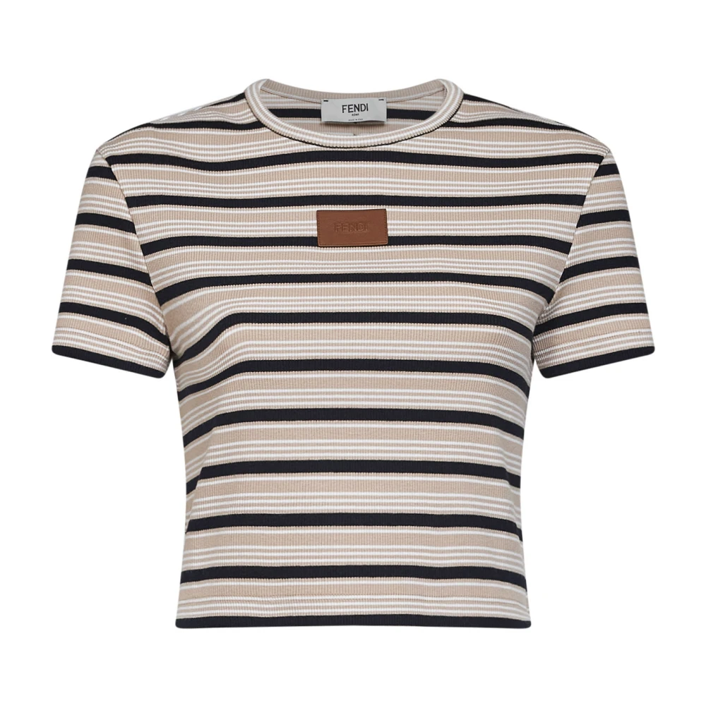 Fendi Women's Multicolor Top - T-Shirts - S - Tops