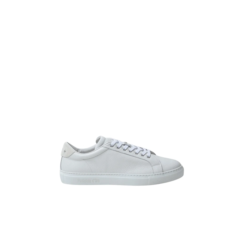 Pantofola d'Oro Vita Lädersneakers Retrostil White, Herr