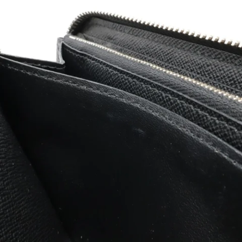Louis Vuitton Vintage Pre-owned Leather wallets Black Heren
