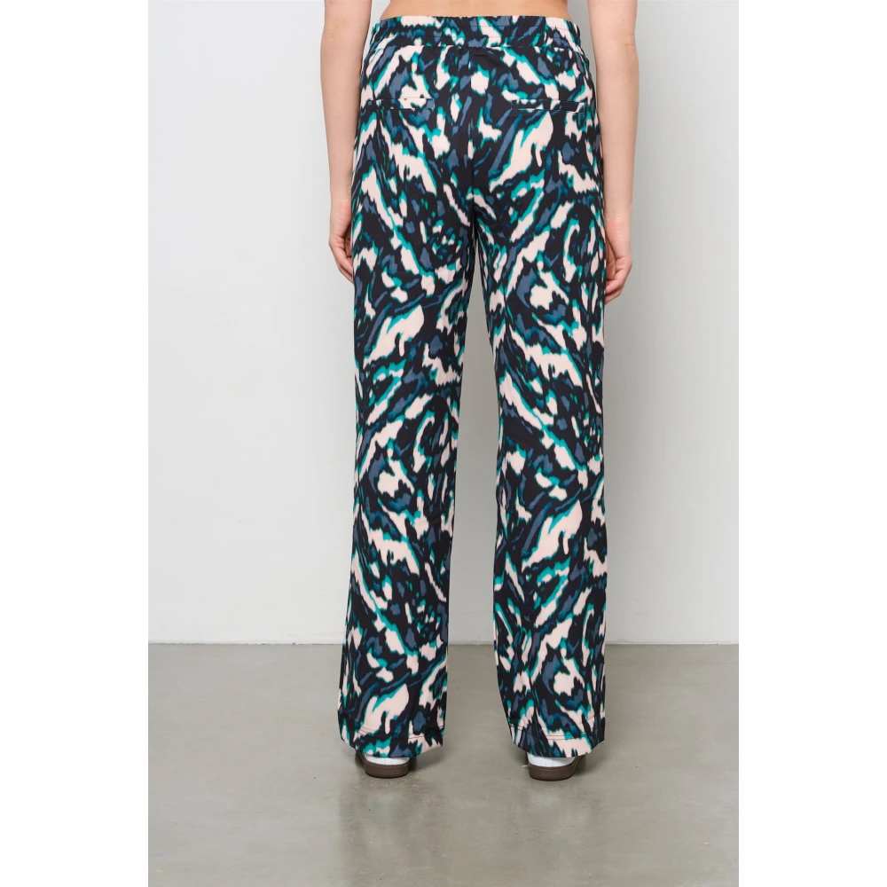 &Co Woman Wijde Broek Zomerse Stijl Multicolor Dames