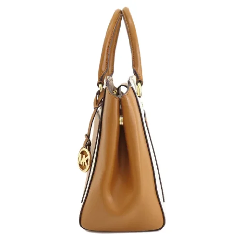 Michael Kors Pre-owned Plastic handbags Brown Dames