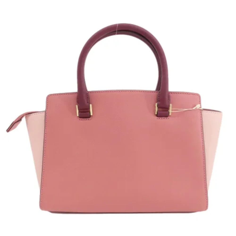 Michael Kors Pre-owned Fabric handbags Pink Dames