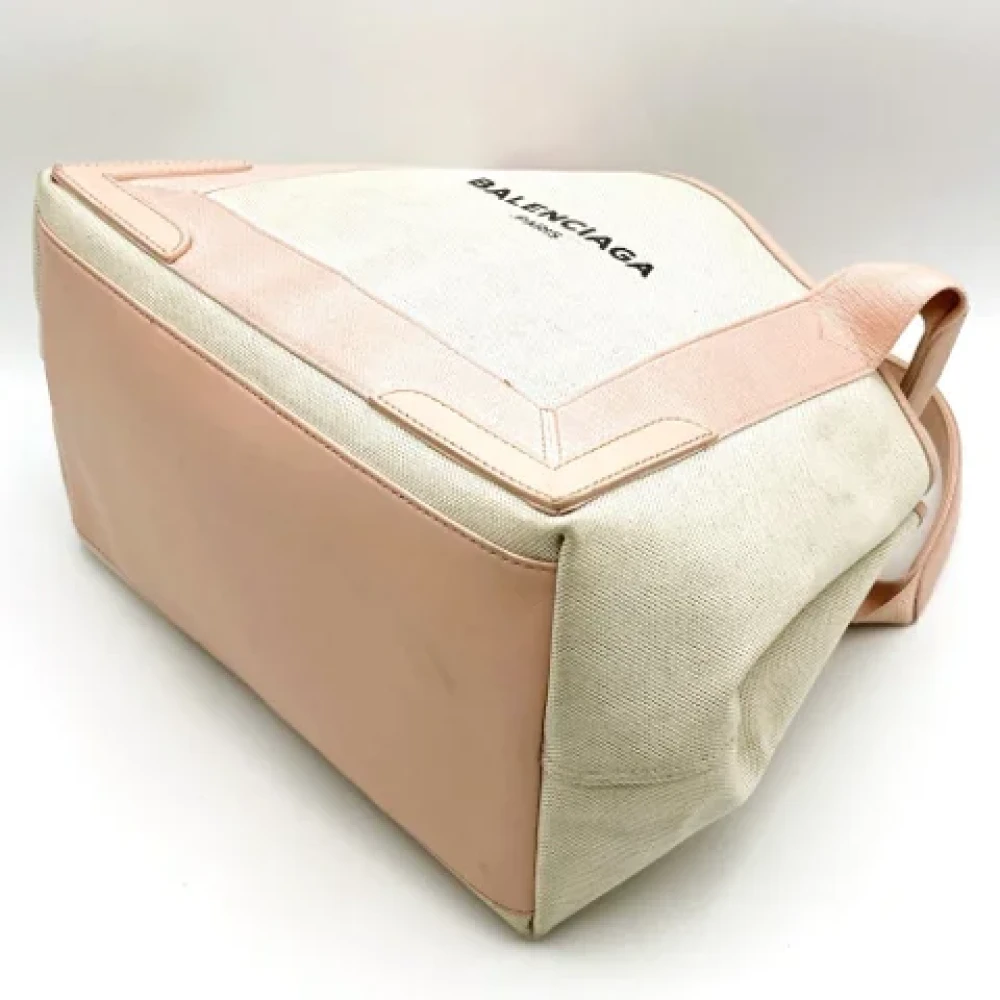 Balenciaga Vintage Pre-owned Canvas handbags Pink Dames