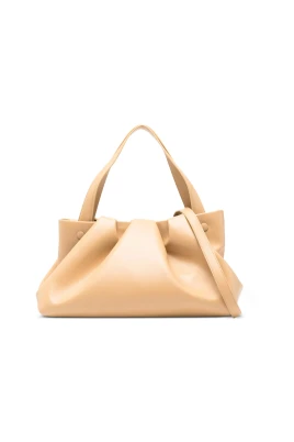 Gathered Top Handle Bag