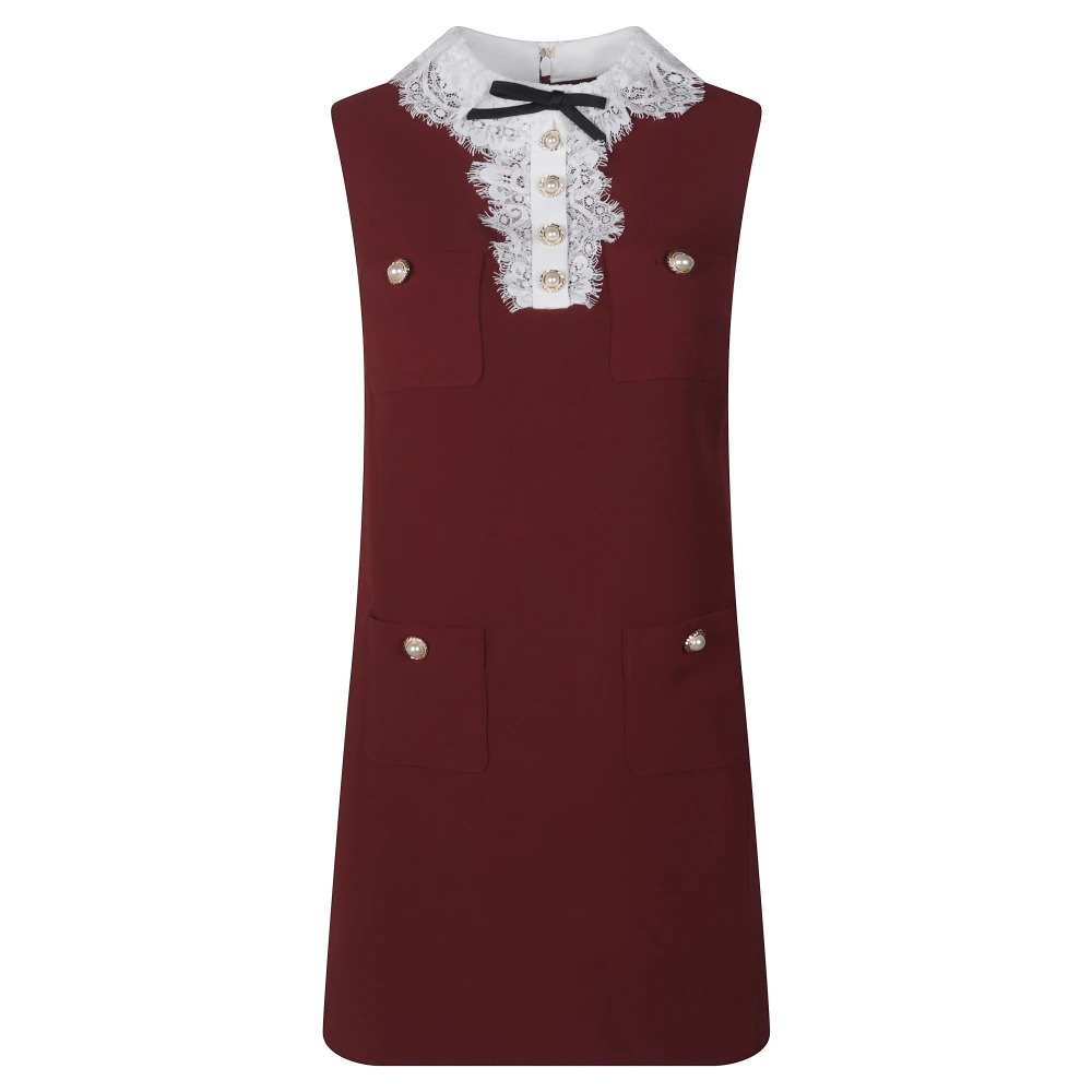 Self Portrait - Kurzes Kleid - Dresses - Damen - Rot - Xs - Bild 4