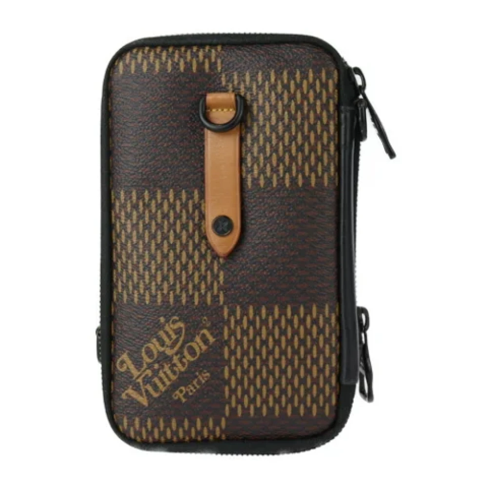 Louis Vuitton Vintage Pre-owned Canvas shoulder-bags Brown Dames