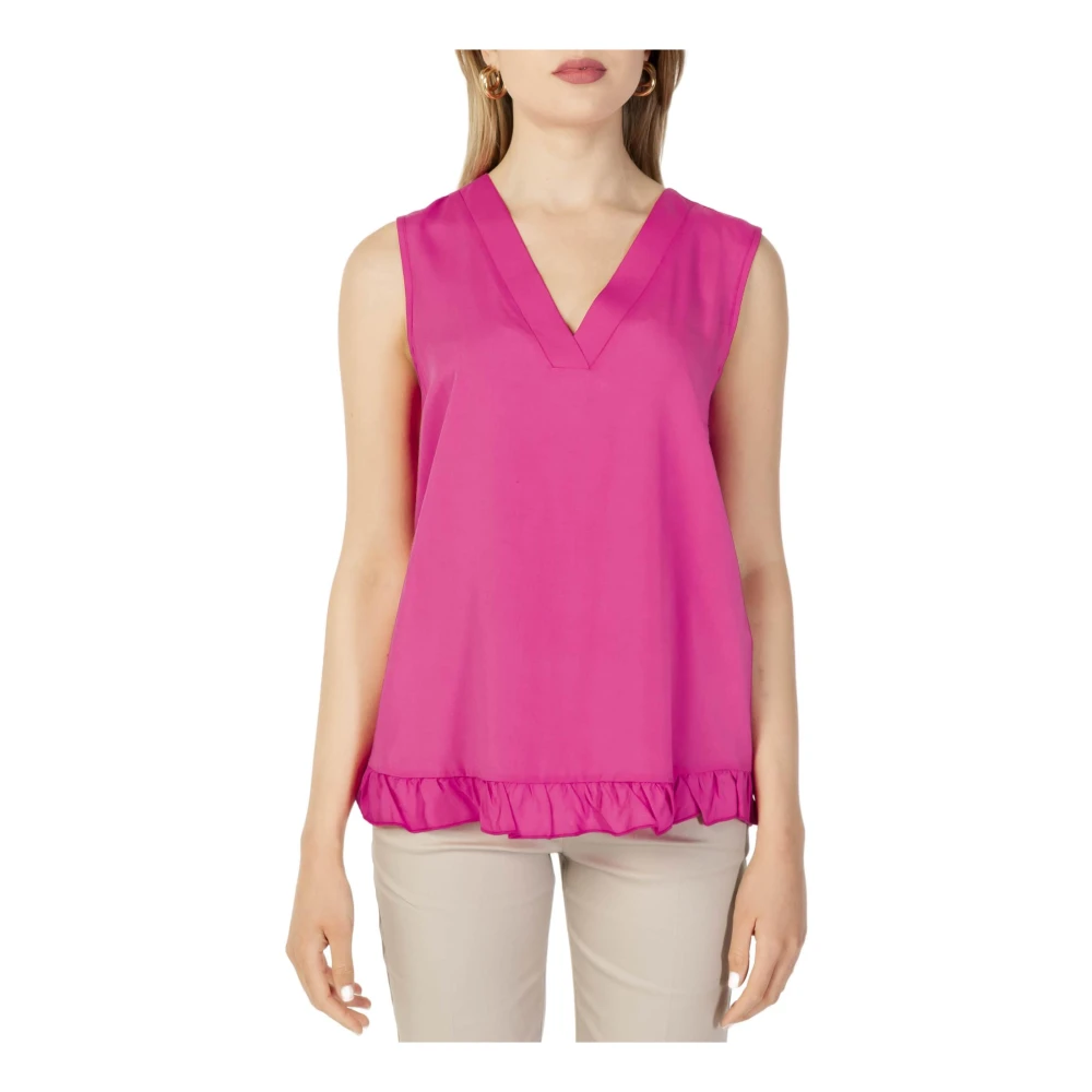Tops > Sleeveless Tops - - Sandro Ferrone - Modalova
