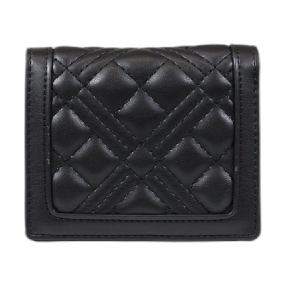 Love Moschino Kleine Damesportemonnee Lente Zomer Collectie Black Dames