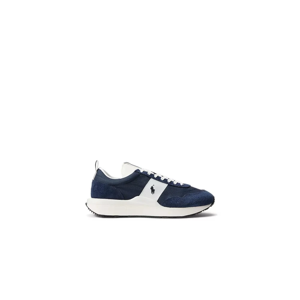 Polo Ralph Lauren Train 89 Rib Sneakers Heren Schoenen Blauw
