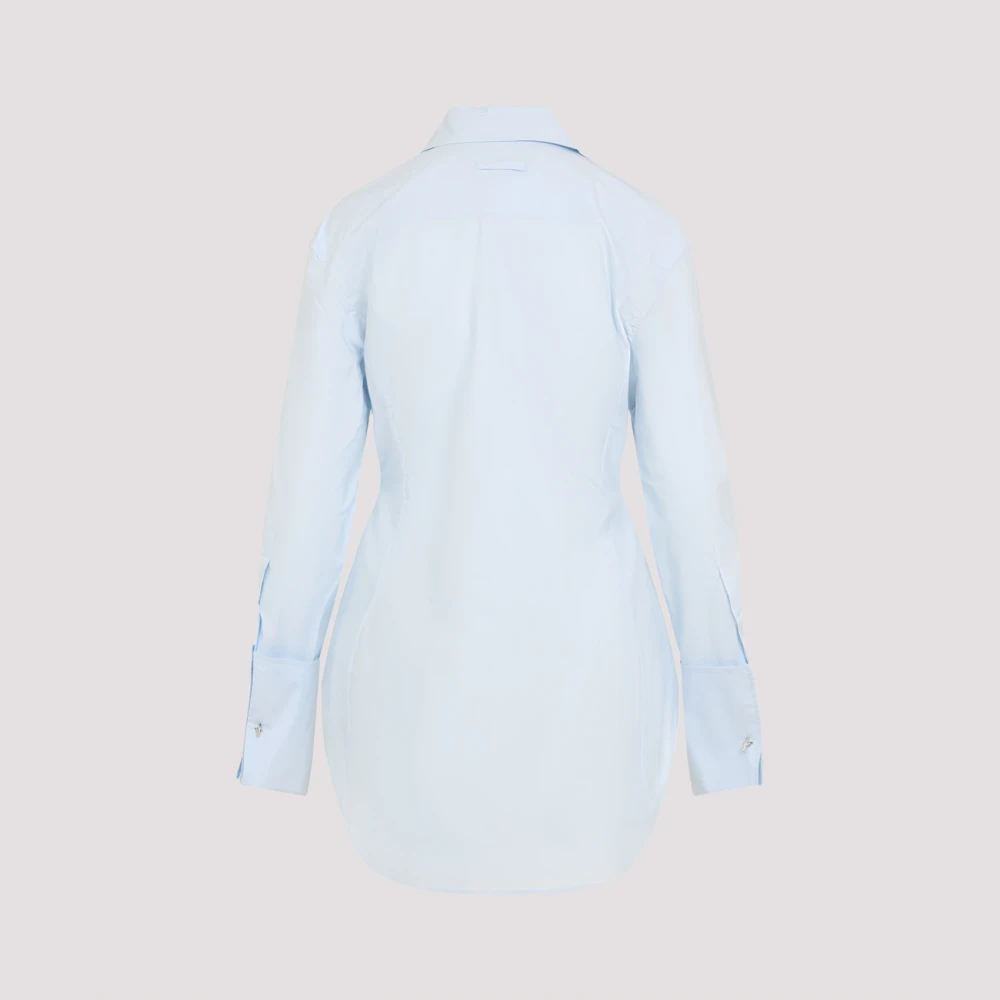 Jean Paul Gaultier Blauwe Stijlvolle Damesblouse Blue Dames