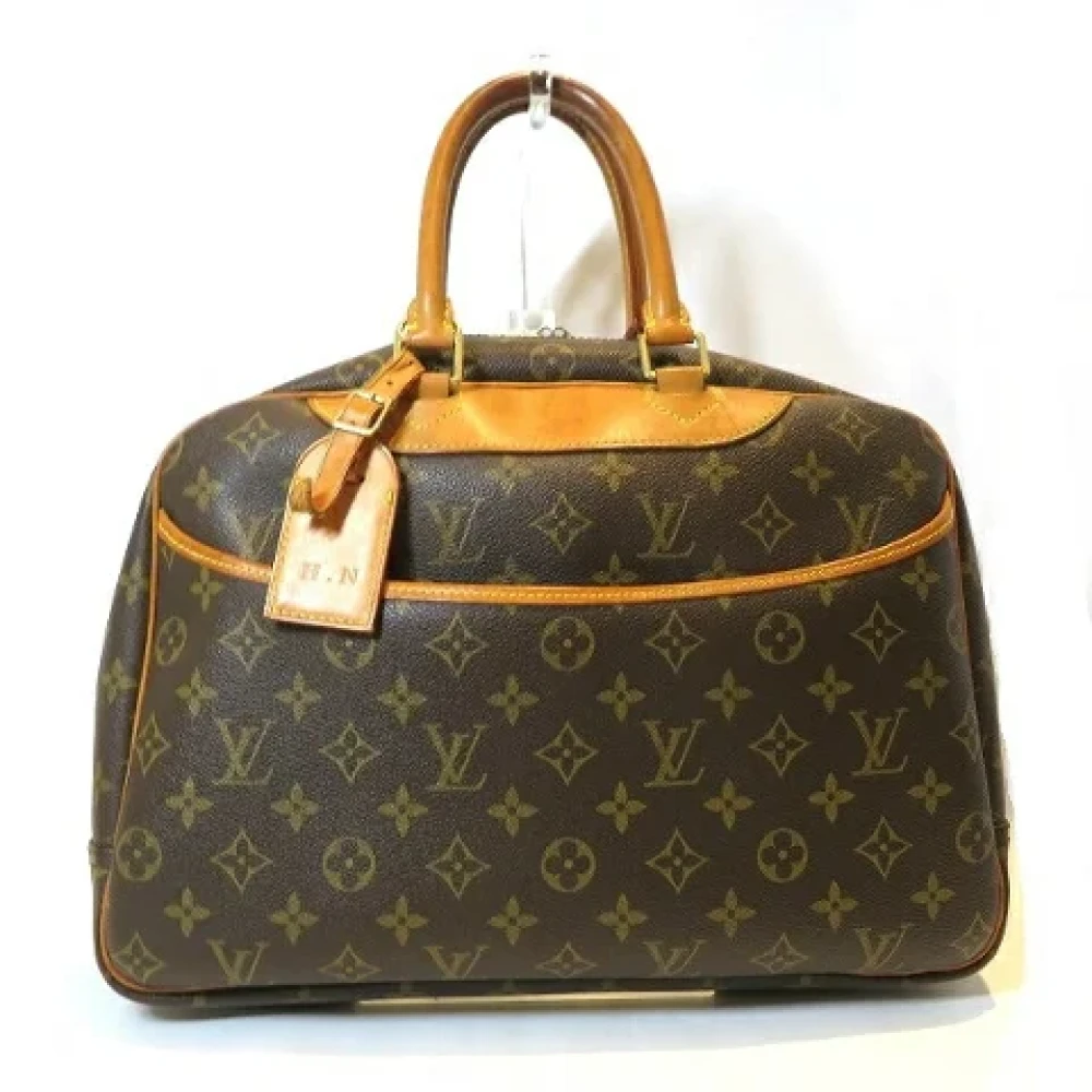 Louis Vuitton Vintage Pre-owned Canvas handbags Brown Dames