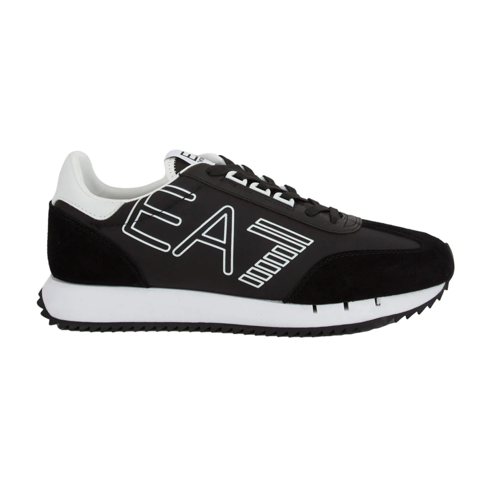 Emporio Armani Ea7 Uomo Nero Scarpe, 42 Eu, New,