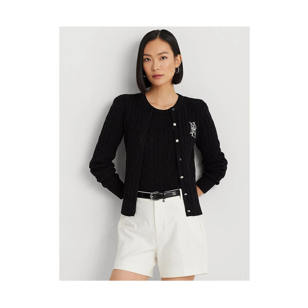 Ralph Lauren Vesta Cardigan Black Dames