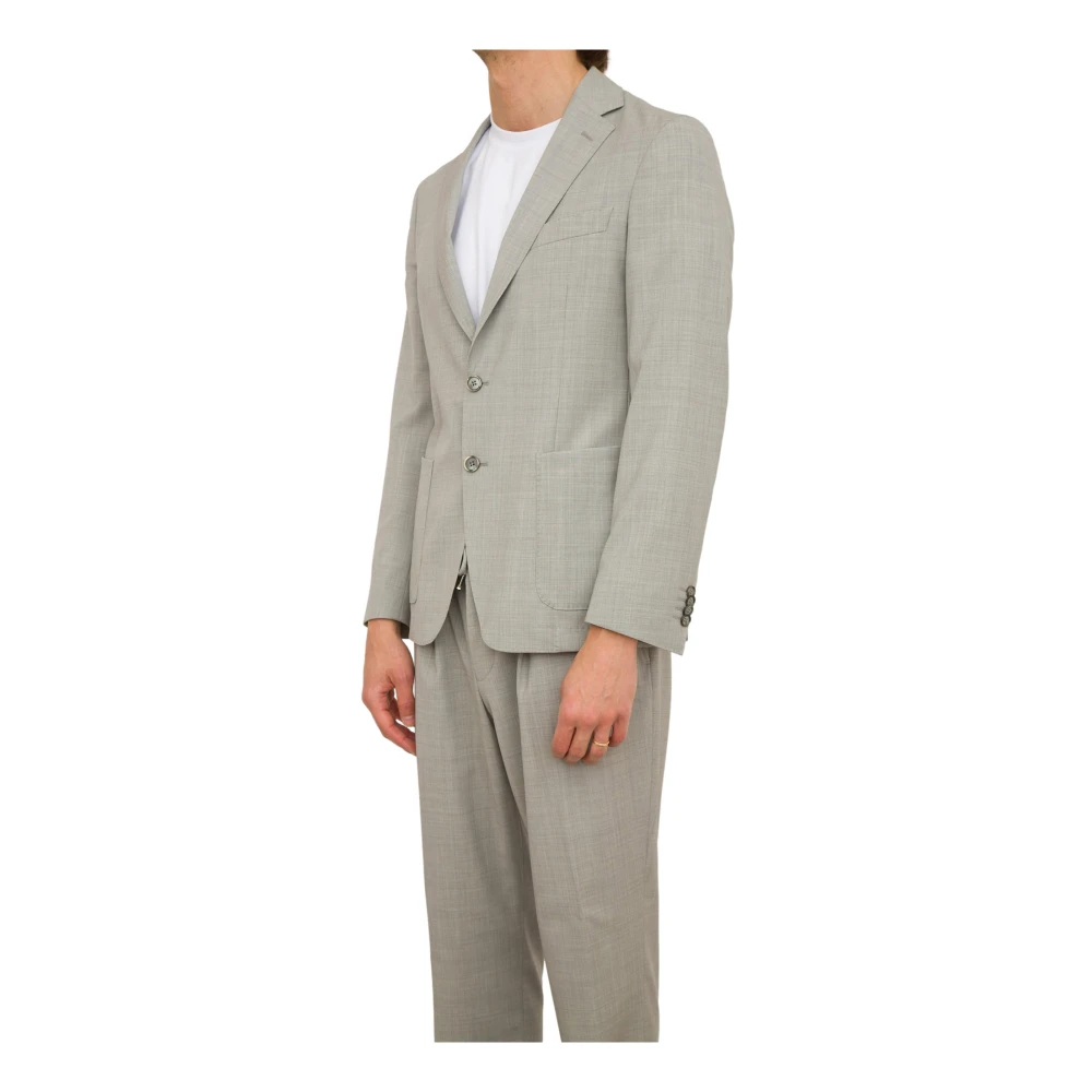 Hugo Boss Stijlvolle Grigio Jassen Gray Heren