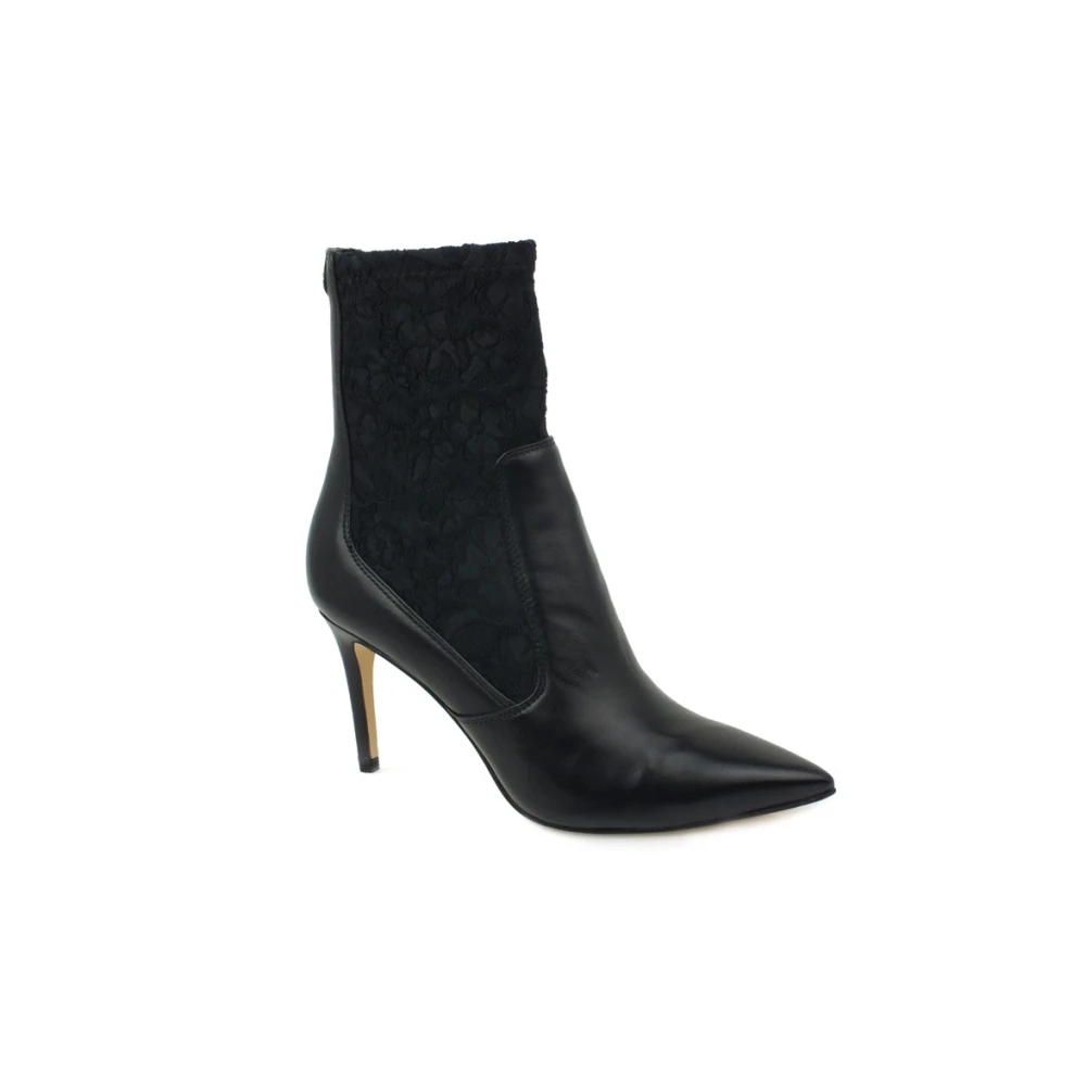 Guess Women's Black Heeled Boots, 7 Uk, Heeled Ankle Boot
