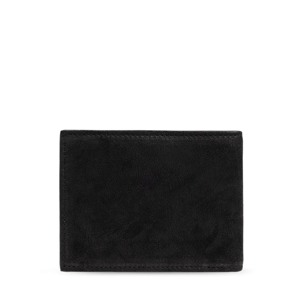 Moschino Portemonnee met logo Black Heren
