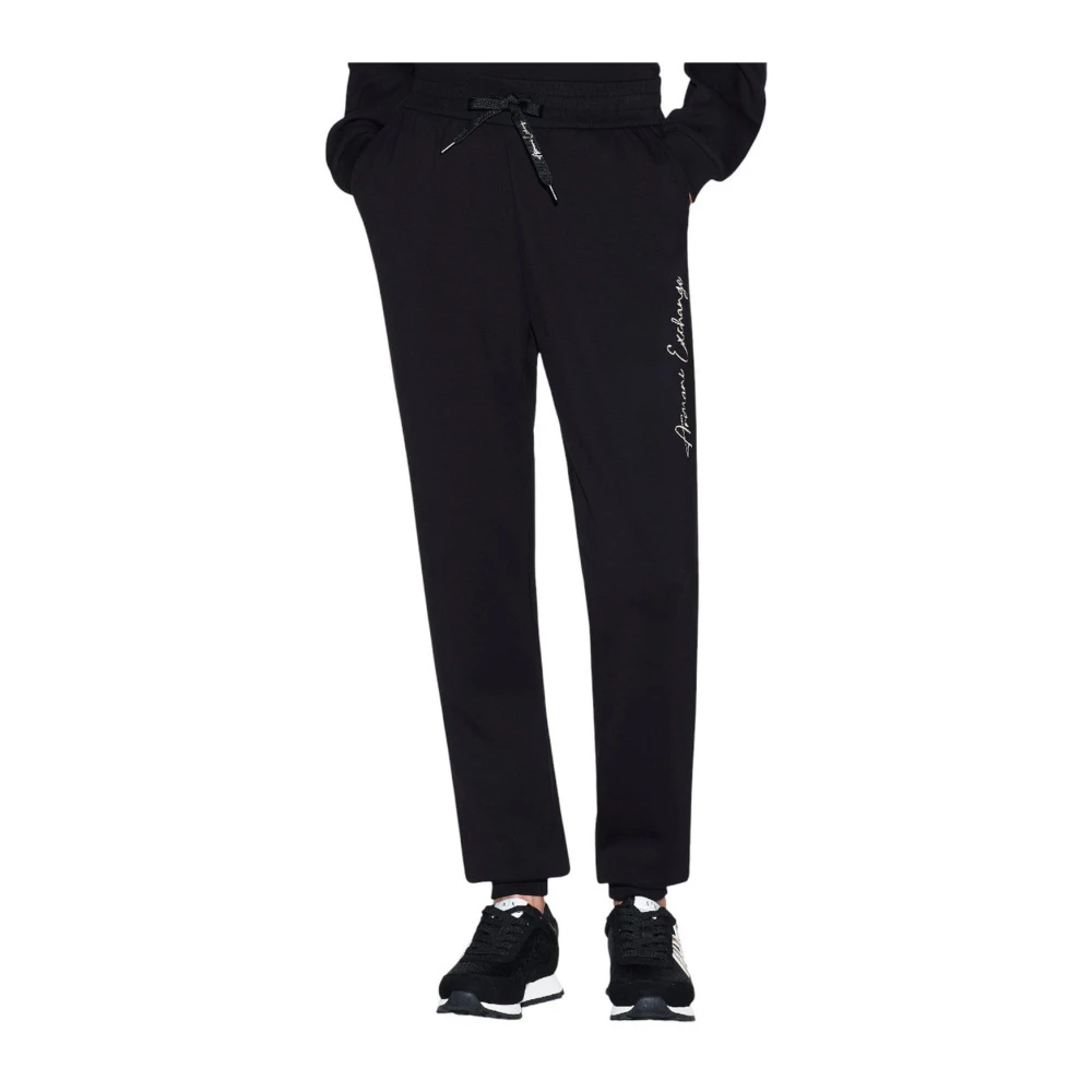 Armani Exchange Bicolor Viscose Joggers (Workout Pants) - IT38|XS - Image 3