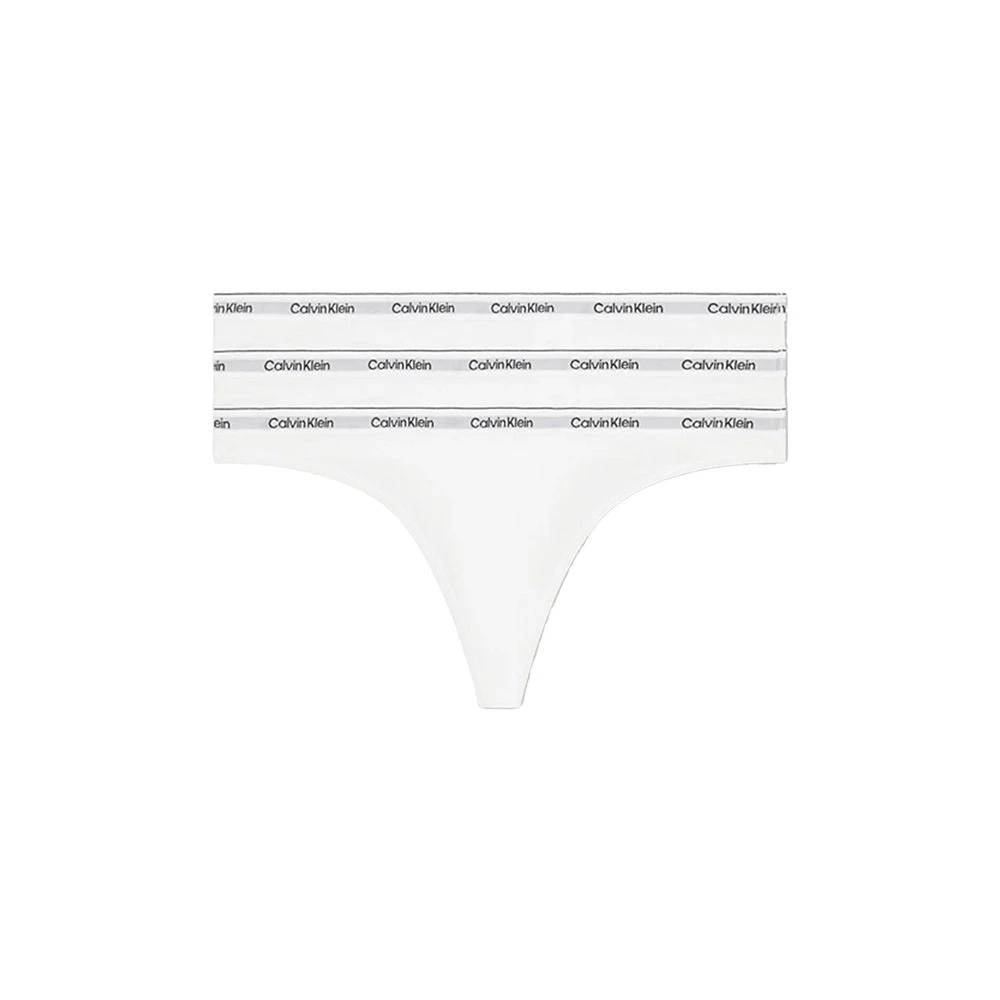 Calvin Klein Katoenen Ondergoed Collectie Lente Zomer White Dames