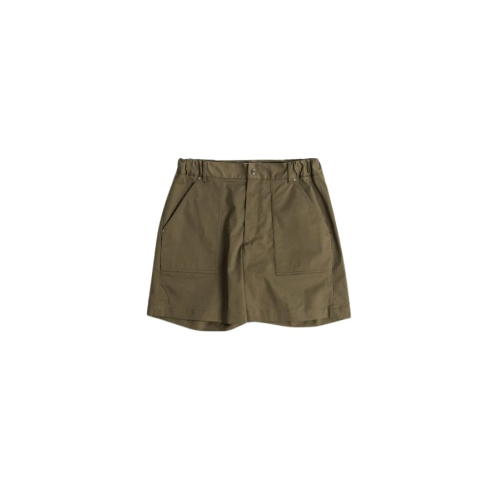 Moncler Shorts Green Heren