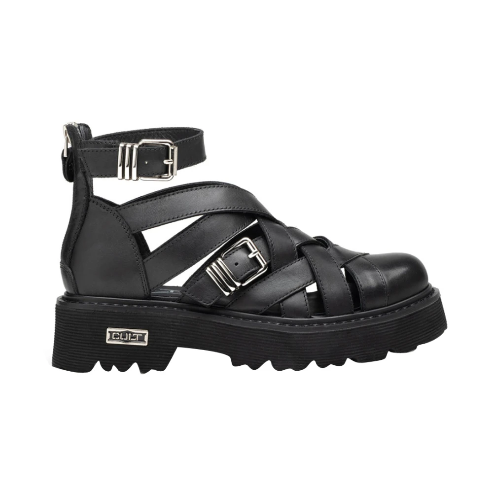 Cult Donna Nero Scarpe, 38 Eu, New,