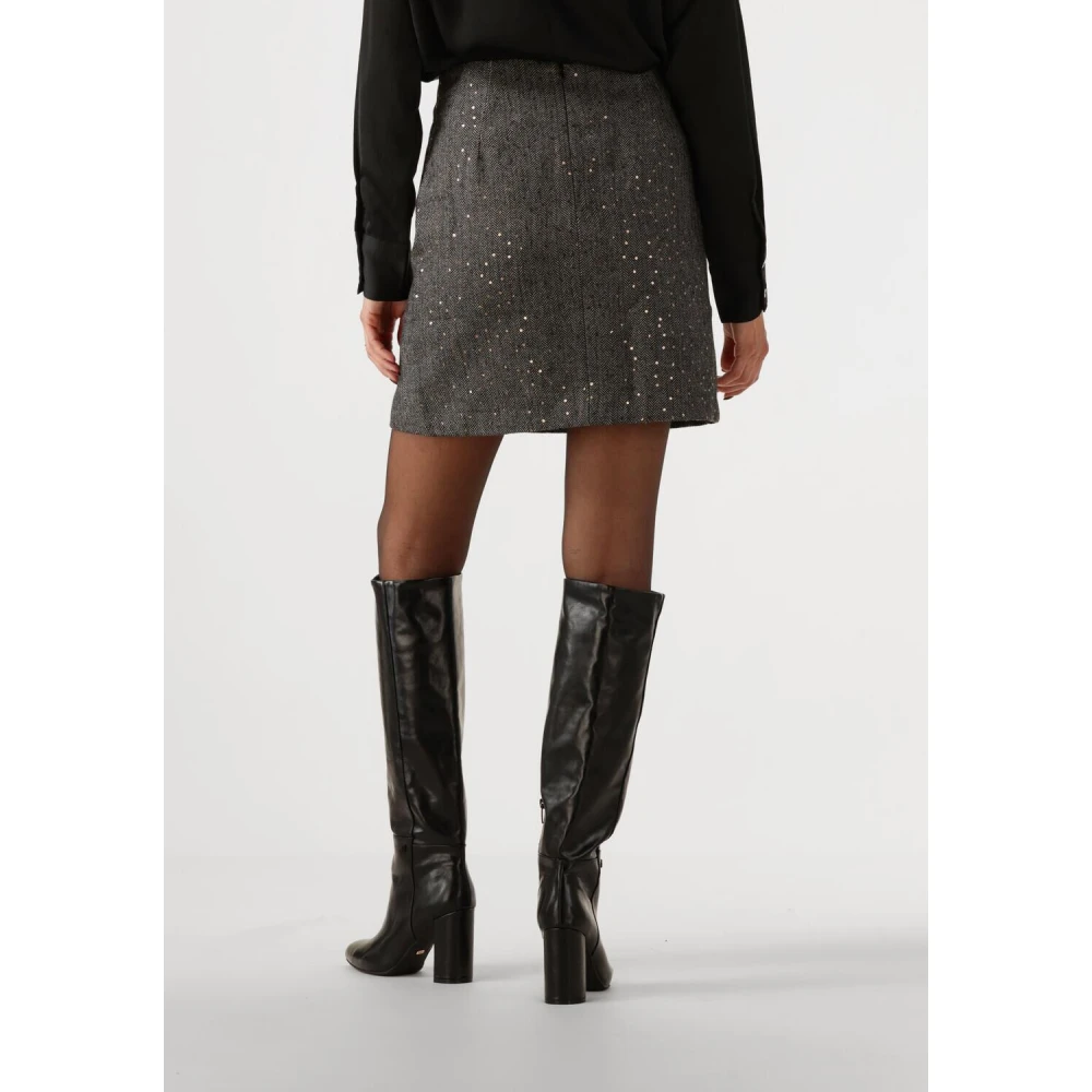Ydence Zwarte Minirok Elfie Black Dames